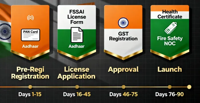 How to Start a Cloud Kitchen in India: Complete Guide to FSSAI License, GST Registration & Setup Costs