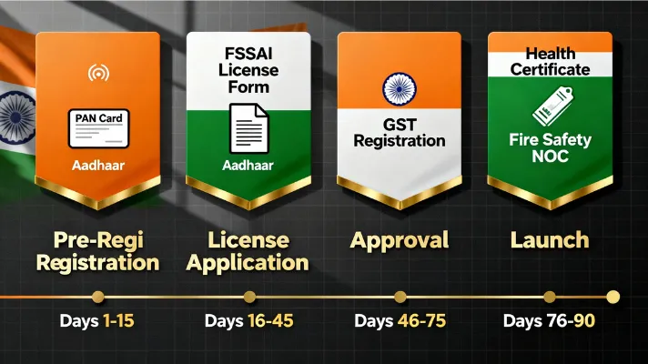 How to Start a Cloud Kitchen in India: Complete Guide to FSSAI License,  GST Registration & Setup Costs