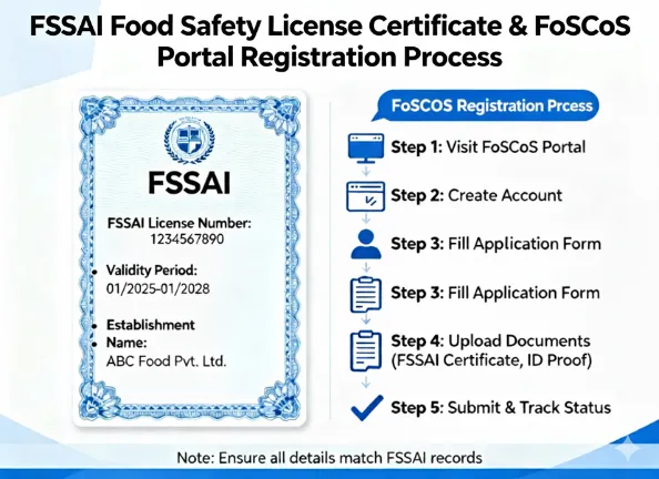 FSSAI Food License Registration Process